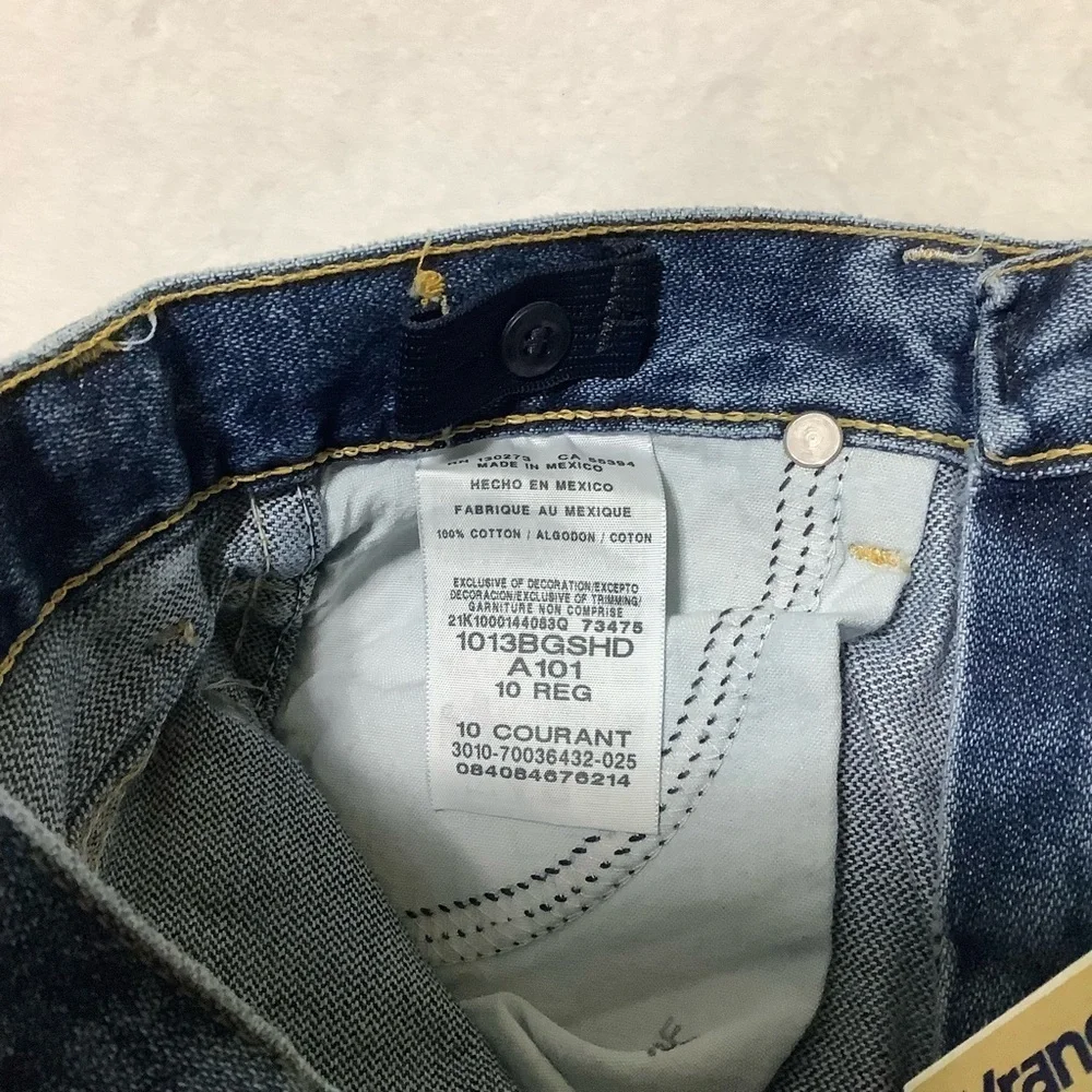 NWT Wrangler Boys Original Fit Sz 10 - Picture 6 of 10